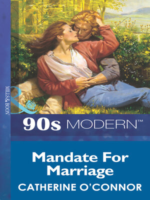 cover image of MANDATE FOR MARRIAGE